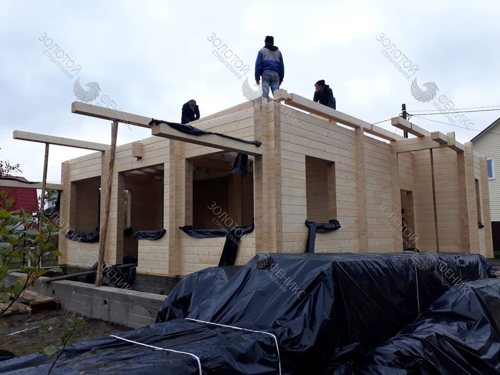 Строительство домов из клееного бруса: цена